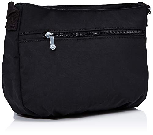 Kipling Syro, Bolso bandolera para Mujer, Negro (True Black), 31x22x12.5 cm