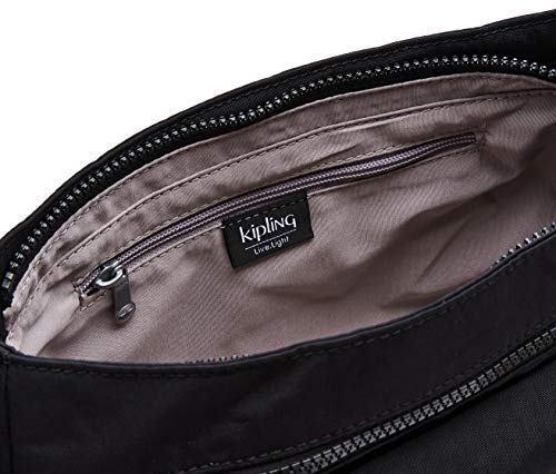 Kipling Syro, Bolso bandolera para Mujer, Negro (True Black), 31x22x12.5 cm Kipling Syro, Bolso bandolera para Mujer, Negro (True Black), 31x22x12.5 cm