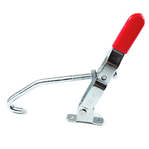 Kirmax J Tipo de Gancho Abrazadera de Palanca 2 Piezas 170Kg/375 Lbs Capacidad SujecióN RáPida AccióN de Bloqueo de Cierre Abrazadera de Palanca Tipo de Gancho de TraccióN (452) Kirmax J Tipo de Gancho Abrazadera de Palanca 2 Piezas 170Kg/375 Lbs Capacidad SujecióN RáPida AccióN de Bloqueo de Cierre Abrazadera de Palanca Tipo de Gancho de TraccióN (452)