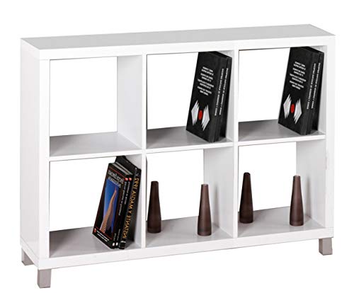 Kit Closet Estantería "Kubox" 6 huecos blanco Kit Closet Estantería "Kubox" 6 huecos blanco