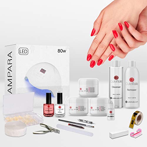 Kit completo Geles LED/UV con lámpara LED 80W / Kit completo gel de uñas/Kit geles 15ml Kit completo Geles LED/UV con lámpara LED 80W / Kit completo gel de uñas/Kit geles 15ml