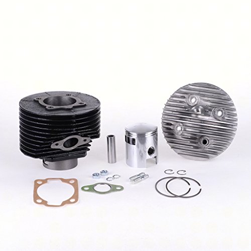 Kit cylindre DR KT00015 133cc AC, Cylindre en fonte grise pour Vespa PK 125 VMX5T - Schaltgetriebe | Vespa PK 125 XL VMX6T | Vespa PK 125 XL2 VMX6T | Vespa Primavera 125 VMA2T - 2 Takt