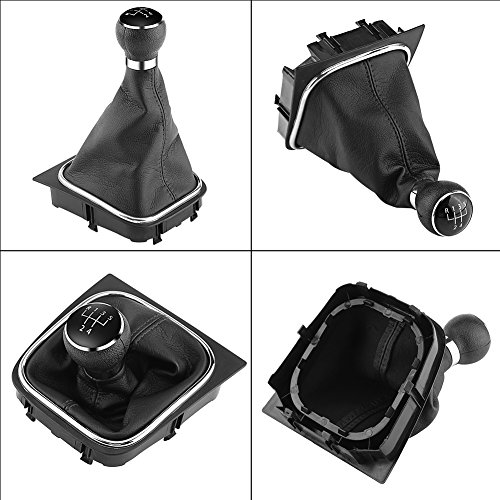 Kit de Cubierta de Arranque de 5 velocidades para Engranajes del automóvil, Palanca de Cambios para Golf 6 MK5 MK6 Jetta 2005-2014