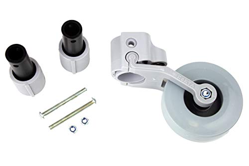 Kit de Dos Ruedas traseras adaptables a andadores de Adulto | Kit de Dos Ruedas y sujeción a Pata | Fácil instalación Kit de Dos Ruedas traseras adaptables a andadores de Adulto | Kit de Dos Ruedas y sujeción a Pata | Fácil instalación