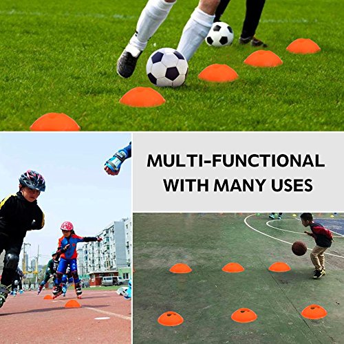Kit de Entrenamiento Agilidad Velocidad - Escalera de Entrenamiento 12 Peldaños Ajustables + 10pcs Conos de Entrenamiento Kit de Entrenamiento Agilidad Velocidad - Escalera de Entrenamiento 12 Peldaños Ajustables + 10pcs Conos de Entrenamiento
