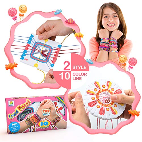 Kit de pulsera de la amistad para niñas,Kit de fabricación de pulsera de bricolaje para niños de 5-10 años Regalo de cumpleaños para niñas de 5-12 años Kit de cuentas para niñas de edad presente 7 8 9 Kit de pulsera de la amistad para niñas,Kit de fabricación de pulsera de bricolaje para niños de 5-10 años Regalo de cumpleaños para niñas de 5-12 años Kit de cuentas para niñas de edad presente 7 8 9