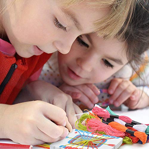 Kit de pulsera de la amistad para niñas,Kit de fabricación de pulsera de bricolaje para niños de 5-10 años Regalo de cumpleaños para niñas de 5-12 años Kit de cuentas para niñas de edad presente 7 8 9