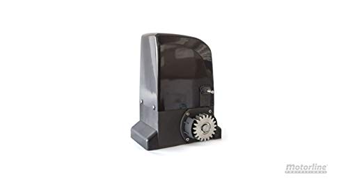 KIT Motor corredera Motorline Slide 800 Kg, para automatizar puertas y cancelas correderas de uso residencial, parking, garaje, cochera, alta calidad con 2 mandos alta seguridad KIT Motor corredera Motorline Slide 800 Kg, para automatizar puertas y cancelas correderas de uso residencial, parking, garaje, cochera, alta calidad con 2 mandos alta seguridad