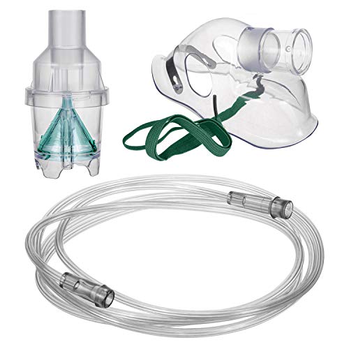 Kit para inhalador - mascarrilla para niños, nebulizador, tubo