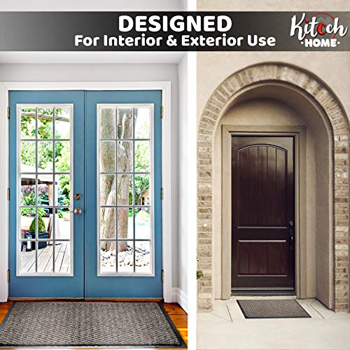 Kitcch Felpudo Entrada Casa | Felpudo Exterior | Felpudo Interior de Fàcil Cuidado | Alfombra Entrada Interior | Esterilla Antideslizante | Decoración Hogar | Alfombra de Exterior Beige 40x60cm Kitcch Felpudo Entrada Casa | Felpudo Exterior | Felpudo Interior de Fàcil Cuidado | Alfombra Entrada Interior | Esterilla Antideslizante | Decoración Hogar | Alfombra de Exterior Beige 40x60cm