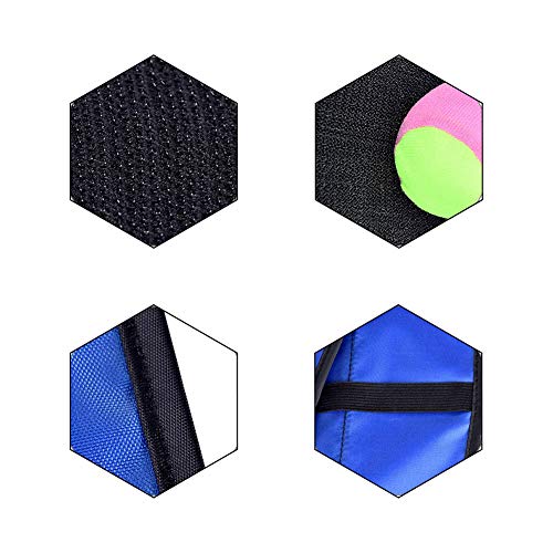 kitchen-dream 2 Chalecos de Tiro con 8 Bolas de algodón Juego de Objetivo de Lanzamiento Juego de Chaleco de Velcro con Bola de Tiro (Rojo) kitchen-dream 2 Chalecos de Tiro con 8 Bolas de algodón Juego de Objetivo de Lanzamiento Juego de Chaleco de Velcro con Bola de Tiro (Rojo)