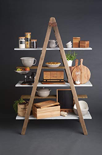 KitchenCraft Living Nostalgia Báscula Mecánica de Cocina con Recipiente y Pesas en Caja de Regalo, Hierro Fundido con Soporte de Madera de Acacia KitchenCraft Living Nostalgia Báscula Mecánica de Cocina con Recipiente y Pesas en Caja de Regalo, Hierro Fundido con Soporte de Madera de Acacia