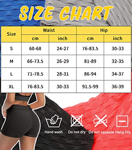 KIWI RATA Mallas Cortas Push Up Mujer Pantalones Cortos Deportivos Cintura Alta Yoga Leggings Pantalón de Verano Fitness Leggins Shorts Running Elásticos Cómodo y Transpirable