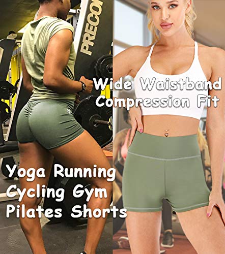 KIWI RATA Mallas Push Up Cortas Fitness Pantalones Cortos Mujer Deportivos Cintura Alta Yoga Leggings Pantalón de Verano Leggins Shorts Casuales Elásticos Cómodo y Transpirable KIWI RATA Mallas Push Up Cortas Fitness Pantalones Cortos Mujer Deportivos Cintura Alta Yoga Leggings Pantalón de Verano Leggins Shorts Casuales Elásticos Cómodo y Transpirable