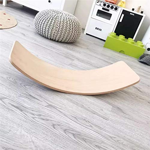 KKCF Balance Board Madera, Wobble Tabla de Equilibrio, niños Equipo de Entrenamiento Yoga Junta Junta Curvas de Madera Tarjeta basculante para niños KKCF Balance Board Madera, Wobble Tabla de Equilibrio, niños Equipo de Entrenamiento Yoga Junta Junta Curvas de Madera Tarjeta basculante para niños