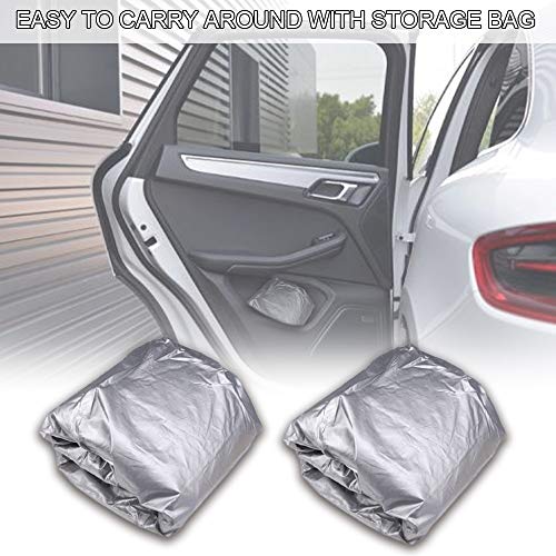 KKmoon Funda para Coche, Funda Coche Exterior, Cubierta coche Exterior, Antipolvo, Resistente a los aranazos (5,3 x 2,0 x1,5m) KKmoon Funda para Coche, Funda Coche Exterior, Cubierta coche Exterior, Antipolvo, Resistente a los aranazos (5,3 x 2,0 x1,5m)