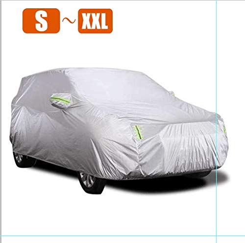 KKmoon Funda para Coche, Funda Coche Exterior, Cubierta coche Exterior, Antipolvo, Resistente a los aranazos (5,3 x 2,0 x1,5m) KKmoon Funda para Coche, Funda Coche Exterior, Cubierta coche Exterior, Antipolvo, Resistente a los aranazos (5,3 x 2,0 x1,5m)