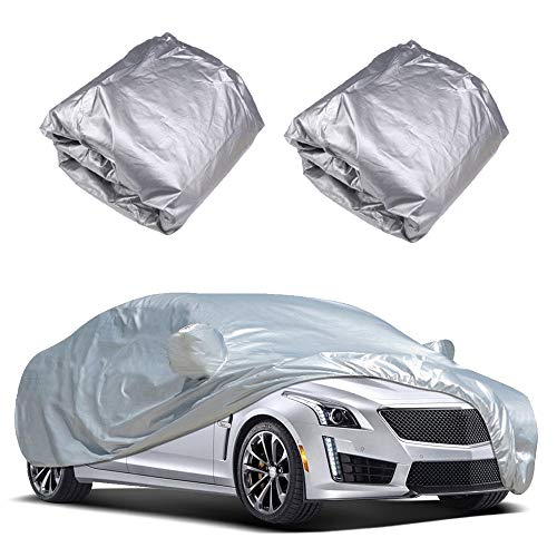 KKmoon Funda para Coche, Funda Exterior del Coche, Cubierta del Coche, Antipolvo, Anti-UV, Resistente a Aranazos y Nieve(4.7 x 1.8 x 1.5M) KKmoon Funda para Coche, Funda Exterior del Coche, Cubierta del Coche, Antipolvo, Anti-UV, Resistente a Aranazos y Nieve(4.7 x 1.8 x 1.5M)