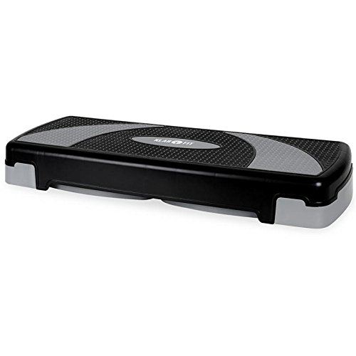 Klarfit FIT-ST1 step para fitness (3 alturas regulables de 14,5 cm, 19 cm y 24,5 cm, superficie antideslizante, resistencia máxima 250 kg, patas de goma, plataforma amortiguadora) Klarfit FIT-ST1 step para fitness (3 alturas regulables de 14,5 cm, 19 cm y 24,5 cm, superficie antideslizante, resistencia máxima 250 kg, patas de goma, plataforma amortiguadora)