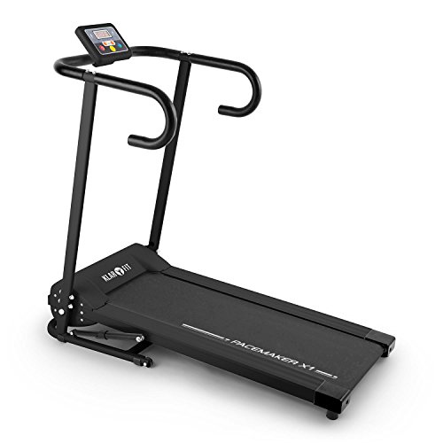 Klarfit Pacemaker X1 Cinta para Correr 10 km/h Entrenador Digital Negro, Cintas de Actividad, Los Mejores Precios Klarfit Pacemaker X1 Cinta para Correr 10 km/h Entrenador Digital Negro, Cintas de Actividad, Los Mejores Precios