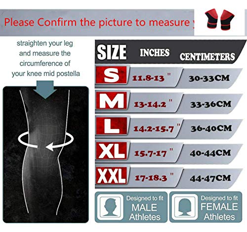 Knee Pads (1 Pair) 7mm Thick Compression Knee Pads Support for Weightlifting | Cross Training | Strength Improvement - Pink,S Knee Pads (1 Pair) 7mm Thick Compression Knee Pads Support for Weightlifting | Cross Training | Strength Improvement - Pink,S