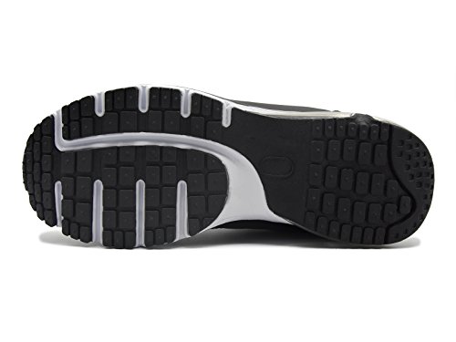 Knixmax-Zapatillas de Running para Mujer, Zapatillas de Deportivas para Correr Al Aire Libre Zapatos Gimnasia Ligero Fitness Casual Sneakers Zapatillas Ligeras Cómodas y Transpirables, Negro EU 37