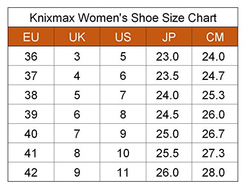 Knixmax-Zapatillas Deportivas para Mujer, Zapatillas de Running Fitness Sneakers Zapatos de Correr Aire Libre Deportes Casual Zapatillas Ligeras para Correr Transpirable, EU39 Negre Rose Knixmax-Zapatillas Deportivas para Mujer, Zapatillas de Running Fitness Sneakers Zapatos de Correr Aire Libre Deportes Casual Zapatillas Ligeras para Correr Transpirable, EU39 Negre Rose