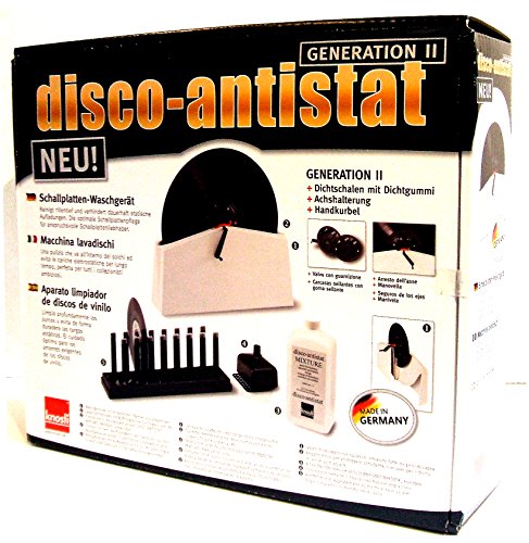 Knosti Disco-Antistat - Máquina Para Lavar el Vinilo Generation II