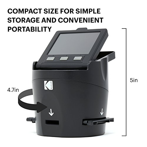 Kodak Digital - Escáner de películas negativas para JPEG (35 mm, 126, 110, Super 8 y 8 mm)