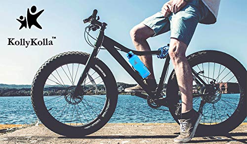 KollyKolla Botella Agua Sin BPA Deportes - 1.5L, Reutilizables Ecológica Tritan Plástico, Bebidas Botellas con Filtro & Marcador de Tiempo, para Cámping, Tapa Abatible de 1 Clic, Aguamarina Mate KollyKolla Botella Agua Sin BPA Deportes - 1.5L, Reutilizables Ecológica Tritan Plástico, Bebidas Botellas con Filtro & Marcador de Tiempo, para Cámping, Tapa Abatible de 1 Clic, Aguamarina Mate