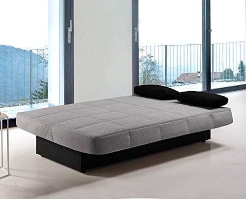 Komfortland Sofá Cama Black Night-Star (Gris)