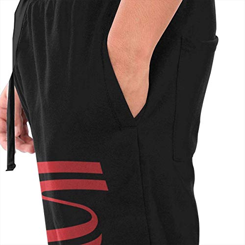 KOMOBB Pantalones de chándal para Hombre Ayrton Senna Logo Athletic Jogger Pantalones Largos Negro KOMOBB Pantalones de chándal para Hombre Ayrton Senna Logo Athletic Jogger Pantalones Largos Negro