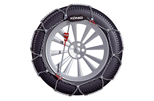 KÖNIG CL-10 060 - Cadenas para la nieve, 2 piezas KÖNIG CL-10 060 - Cadenas para la nieve, 2 piezas