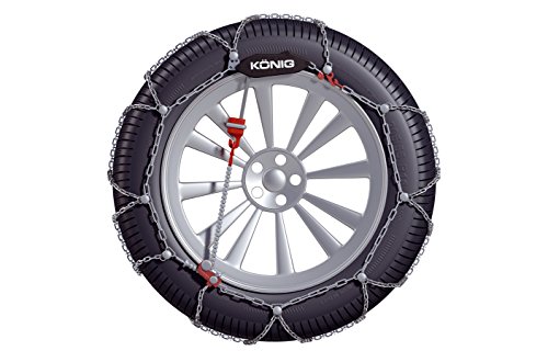 KÖNIG CL-10 060 - Cadenas para la nieve, 2 piezas