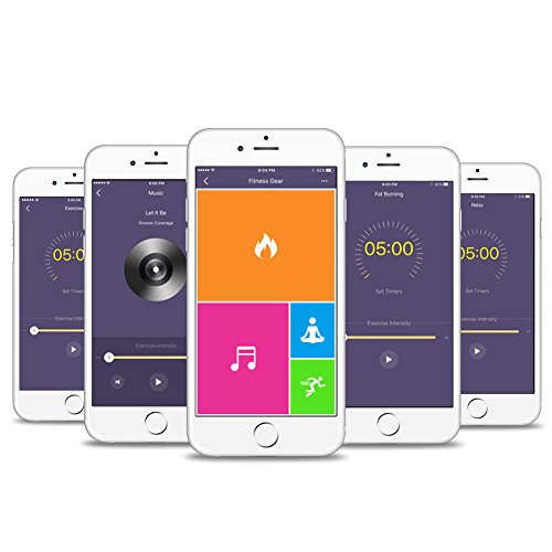 Koogeek Aparato Abdominal Training Gear Inteligente Estimulación Muscular Quema de Grasa para Abdomen Fitness Gear con Carga Pad Inalambrica App Gratis Andriod IOS Koogeek Aparato Abdominal Training Gear Inteligente Estimulación Muscular Quema de Grasa para Abdomen Fitness Gear con Carga Pad Inalambrica App Gratis Andriod IOS