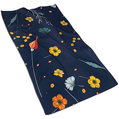 KOOOLPUN Flores realistas aisladas en Flor Dibujado a Mano (1) Toalla de Microfibra para el Cabello, Toallas-Paño de Cocina, Toalla Deportiva de Secado rápido Impresa Personalizada KOOOLPUN Flores realistas aisladas en Flor Dibujado a Mano (1) Toalla de Microfibra para el Cabello, Toallas-Paño de Cocina, Toalla Deportiva de Secado rápido Impresa Personalizada