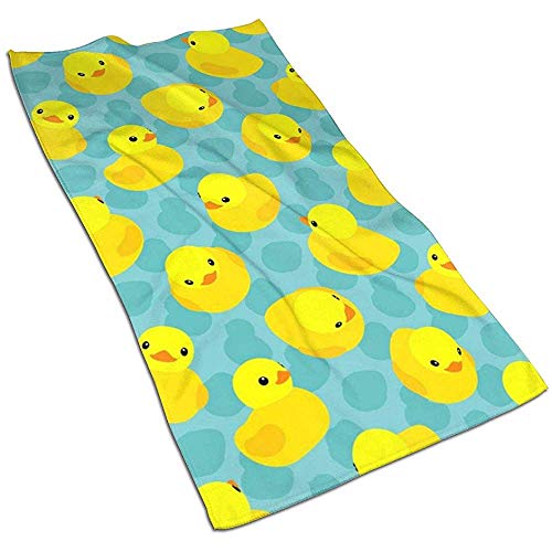 KOOOLPUN Toalla de Microfibra para Patos de Goma Amarilla, Toallas de Cocina-Paño de Cocina, Toalla Deportiva de Secado rápido Impresa Personalizada KOOOLPUN Toalla de Microfibra para Patos de Goma Amarilla, Toallas de Cocina-Paño de Cocina, Toalla Deportiva de Secado rápido Impresa Personalizada