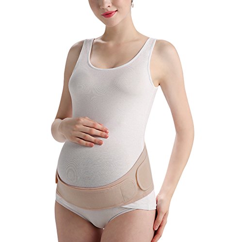 KOOYOL Fajas Embarazo Premamá Ajustable Cinturón Apoyo Abdominal Transpirable Embarazadas Mujeres para Evitar Dolor Espalda KOOYOL Fajas Embarazo Premamá Ajustable Cinturón Apoyo Abdominal Transpirable Embarazadas Mujeres para Evitar Dolor Espalda