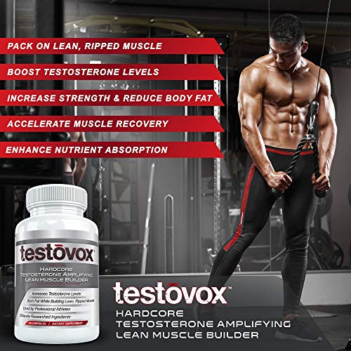 Kre Alkalyn EFX y Testovox Bundle | Potente pila de creatina monohidrato muscular constructor | Aumenta la testosterona, el rendimiento y la fuerza | Suplemento revolucionario de aminoácidos Kre Alkalyn EFX y Testovox Bundle | Potente pila de creatina monohidrato muscular constructor | Aumenta la testosterona, el rendimiento y la fuerza | Suplemento revolucionario de aminoácidos