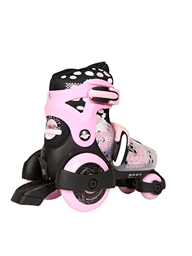 KRF The New Urban Concept Patin Baby Quad, Bebé-Niñas, Rosa (Rosa), S(26/29)