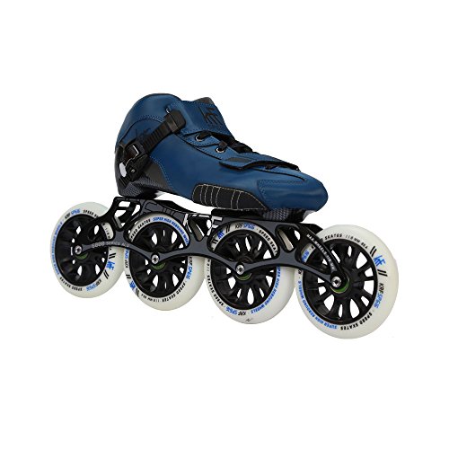 KRF The New Urban Concept Speed 616 Junior Patines de Velocidad, Azul, 35