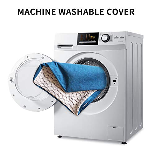 KROSER Almohadilla para Perros y Gatos, Colchoneta Reversible, Colchón Duradero y Elegante Almohada 61cm Antideslizante y Impermeable, Lavable a Máquina Cama para Mascotas Pequeños hasta 11kg KROSER Almohadilla para Perros y Gatos, Colchoneta Reversible, Colchón Duradero y Elegante Almohada 61cm Antideslizante y Impermeable, Lavable a Máquina Cama para Mascotas Pequeños hasta 11kg