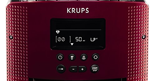 Krups Compact Cappucino EA8165 - Cafetera Superautomática 15 Bares, Pantalla LCD, 3 Niveles Intensidad de 20 ml a 220 ml, Programa de Limpieza y Descalcificación, Molinillo Integrado, Jarra Leche Krups Compact Cappucino EA8165 - Cafetera Superautomática 15 Bares, Pantalla LCD, 3 Niveles Intensidad de 20 ml a 220 ml, Programa de Limpieza y Descalcificación, Molinillo Integrado, Jarra Leche