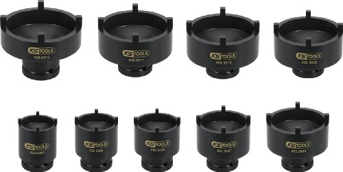 KS Tools 450.5000 - Juego de tubos para KM tuercas de ranura, pernos exteriores, 129 pcs KS Tools 450.5000 - Juego de tubos para KM tuercas de ranura, pernos exteriores, 129 pcs