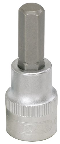 KS Tools 911.3868 - Punta de tubo para destornilladores con interior hexagonal (3/8", 8 mm)