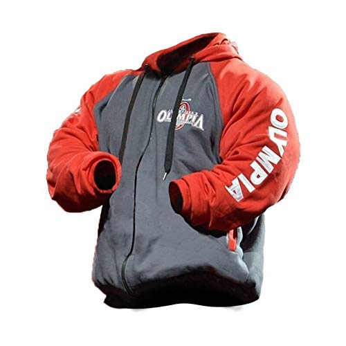 KUANGQIANWEI Hoodies man Hombres Sudaderas Gimnasios Gimnasios De Culturismo Masculino Sudadera Pulóver De Deporte Entrenamiento Chaqueta Con Capucha Ropa mens sweatshirts (Color : Blue, Size : M) KUANGQIANWEI Hoodies man Hombres Sudaderas Gimnasios Gimnasios De Culturismo Masculino Sudadera Pulóver De Deporte Entrenamiento Chaqueta Con Capucha Ropa mens sweatshirts (Color : Blue, Size : M)