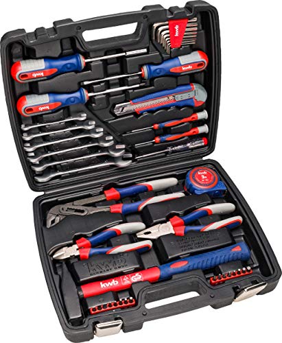kwb 370733 Maletín de herramientas con puntas de atornillar, 42 piezas, relleno, resistente y de alta calidad, ideal para el hogar o el garaje, certificado GS, Blowmould-Koffer kwb 370733 Maletín de herramientas con puntas de atornillar, 42 piezas, relleno, resistente y de alta calidad, ideal para el hogar o el garaje, certificado GS, Blowmould-Koffer
