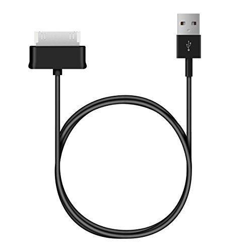 kwmobile Cable USB Compatible con Samsung Galaxy Tab 1/2 10.1/Tab 2 7.0/Note 10.1 - Cable de Datos y Carga para Tablet - Negro kwmobile Cable USB Compatible con Samsung Galaxy Tab 1/2 10.1/Tab 2 7.0/Note 10.1 - Cable de Datos y Carga para Tablet - Negro
