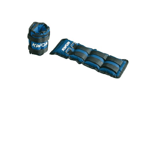 Kwon - Muñequeras y Tobilleras lastradas Azul Azul Talla:5kg Kwon - Muñequeras y Tobilleras lastradas Azul Azul Talla:5kg