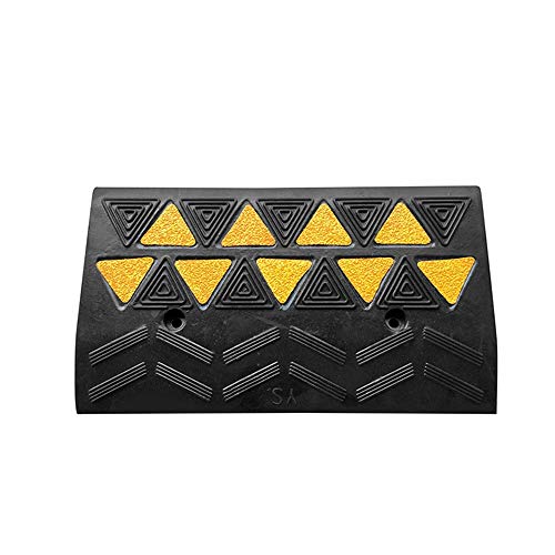 KYEEY Rampas de umbral Goma Largo del Camino Mats Paso Alquiler de rampa para Silla de Ruedas de la Motocicleta del vehícul (Color : Black, Size : 50x28x7.5cm) KYEEY Rampas de umbral Goma Largo del Camino Mats Paso Alquiler de rampa para Silla de Ruedas de la Motocicleta del vehícul (Color : Black, Size : 50x28x7.5cm)